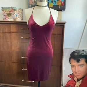 Kimchi Blue Velvet Dress XS